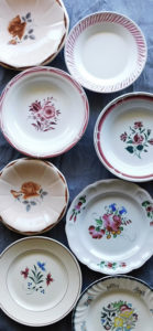 plats de service rond